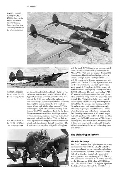 Valiant Wings Publishing The Lockheed P-38 Lightning inc. F-4 & F-5