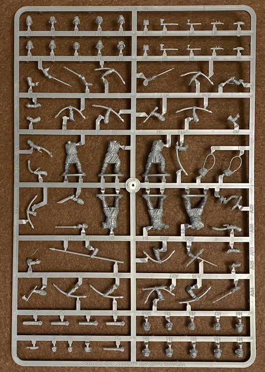 28mm Victrix Dark Age Archers and Slingers Sprue