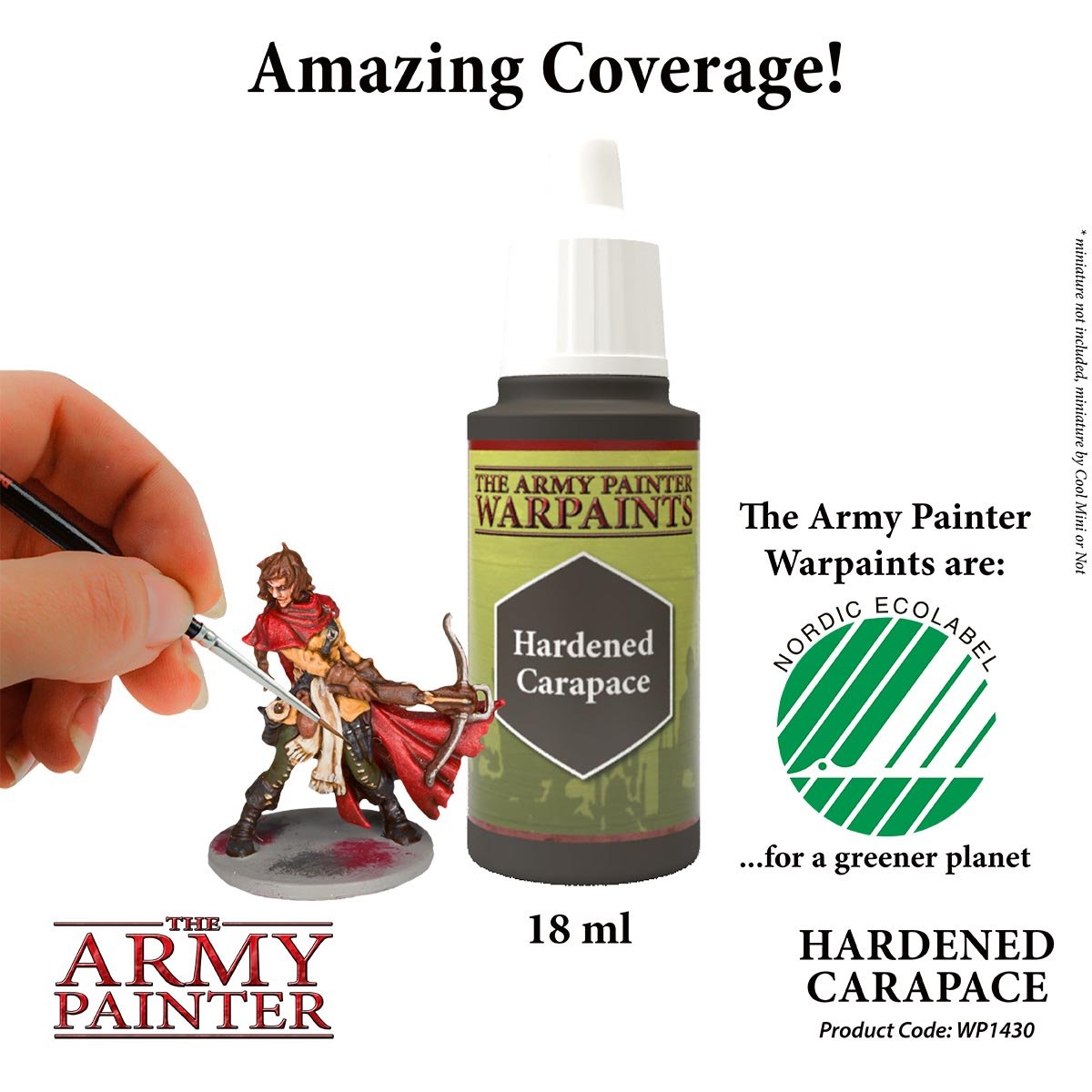 The Army Painter Warpaints WP1430 Hardened Carapace Acrylic Paint 18ml bottle