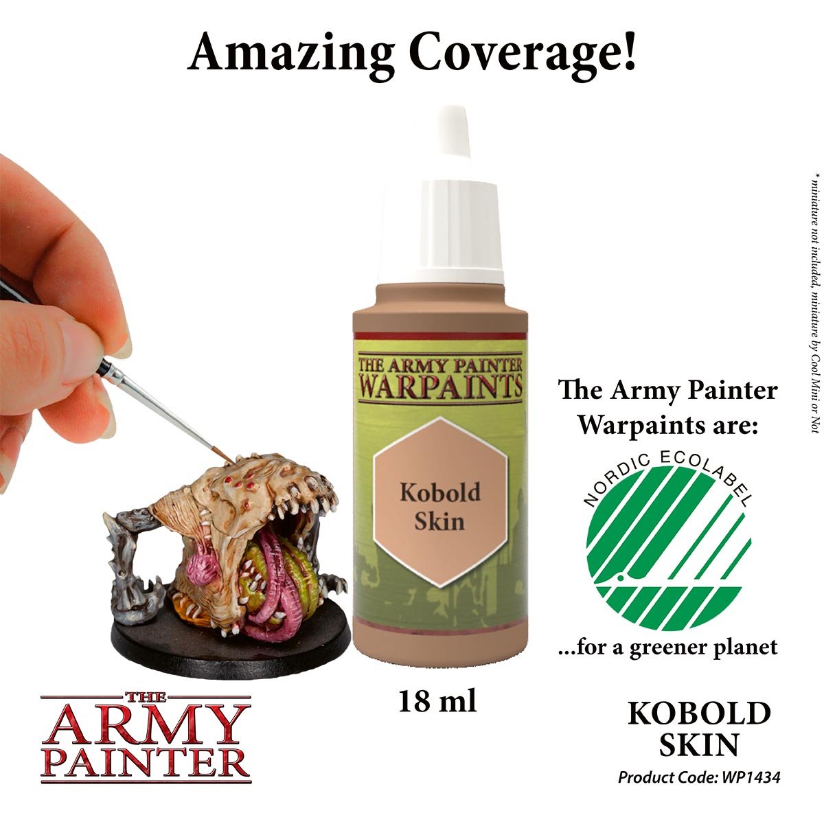 The Army Painter Warpaints WP1434 Kobold Skin Acrylic Paint 18ml bottle