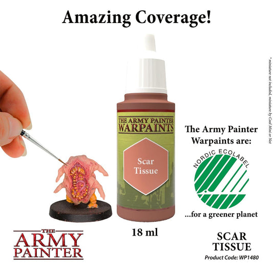 The Army Painter Warpaints WP1480 Scar Tissue Acrylic Paint 18ml bottle
