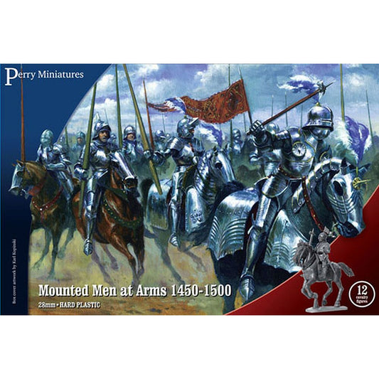 Perry Miniatures WR 40 Mounted Men at Arms 1450-1500 28mm