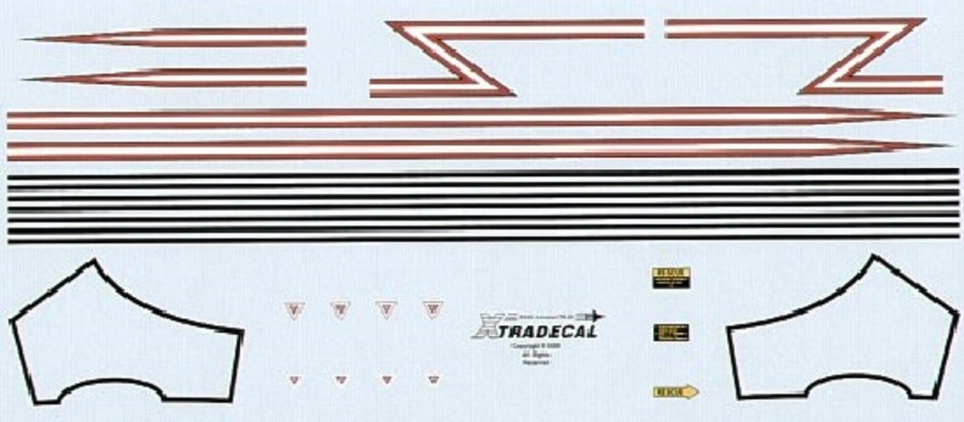 Xtradecal X48070 1/48 BAC TSR-2 What If Pt 3 Model Decals - SGS Model Store