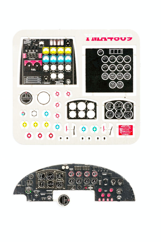 Yahu Models YMA4869 1/48 Avro Lancaster B.I/III Instrument Panel for Tamiya - SGS Model Store