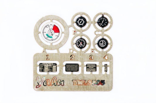 Yahu Models YML3505 1/35 German Sd.Kfz.251 B/C Instrument Panel for Dragon Kits - SGS Model Store