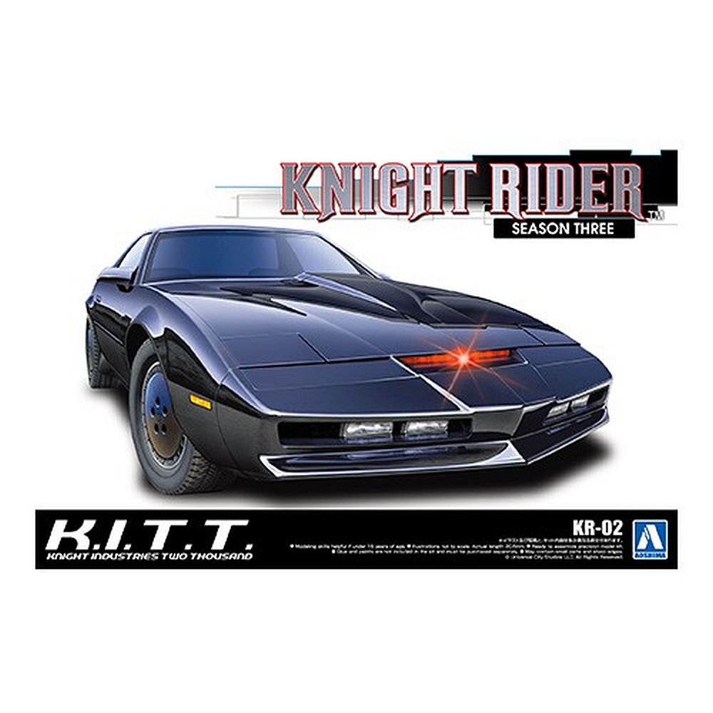 Aoshima 06321 Knight Rider Knight 2000 K.I.T.T, Season III 1/24