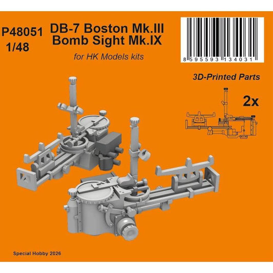 1:48 DB-7 Boston Mk.III Bomb Sight Mk.IX for HK Models kits P48051 CMK