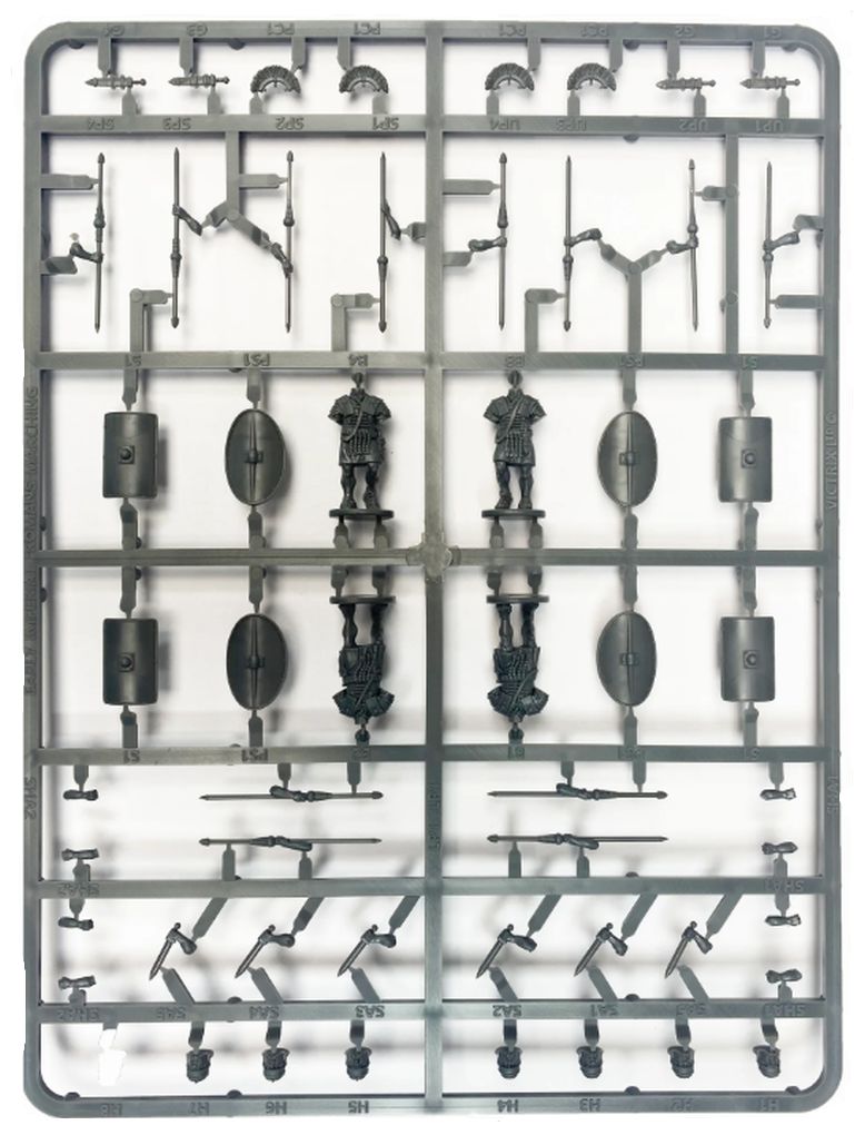 28mm Early Imperial Roman Legionaries Advancing Sprue Victrix