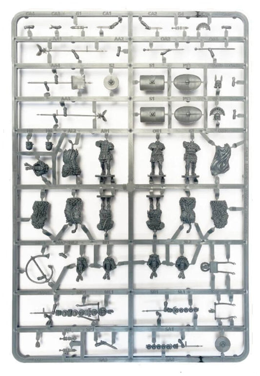 28mm Early Imperial Roman Legionaries Advancing Command Sprue Victrix