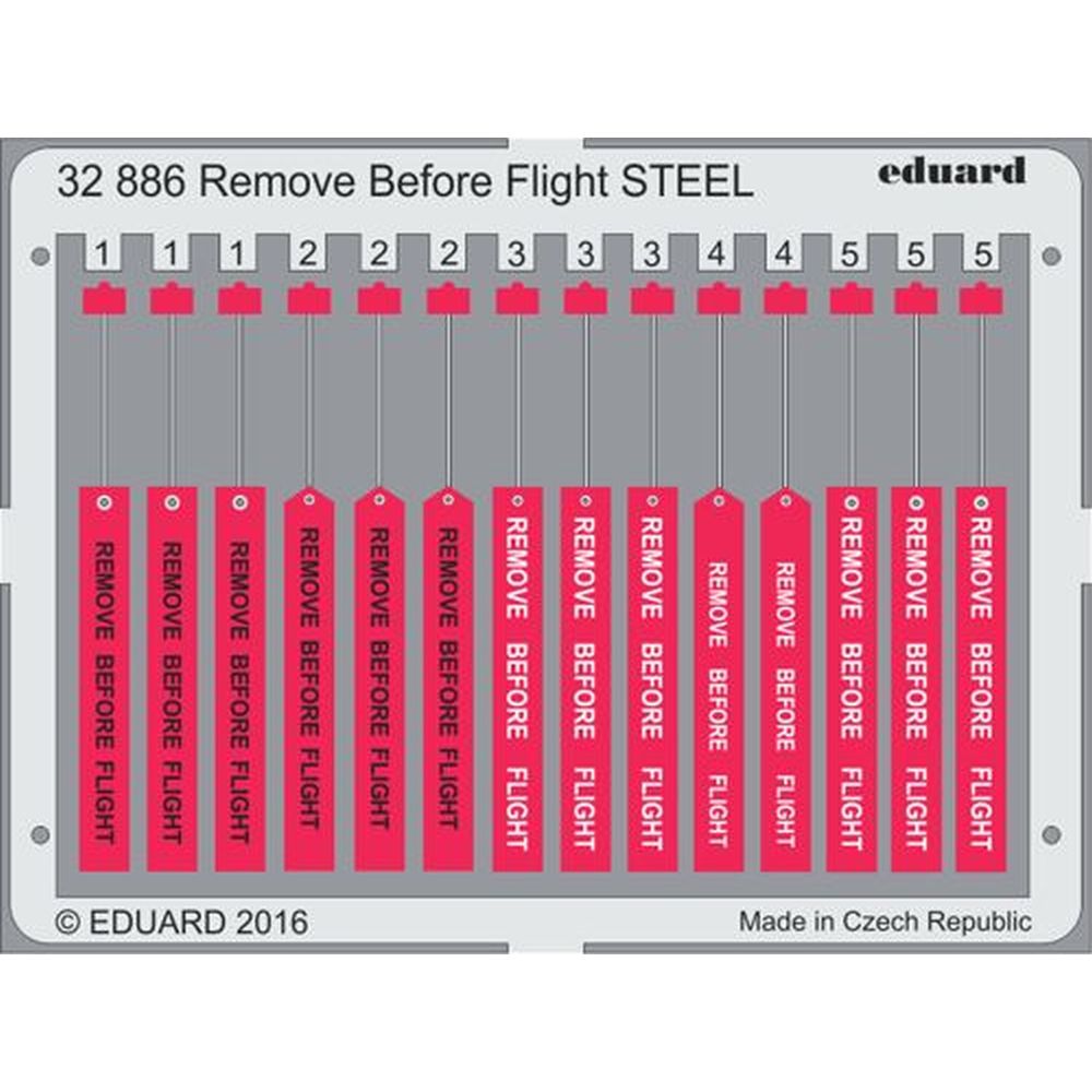 1:32 Remove Before Flight STEEL 32886 Eduard