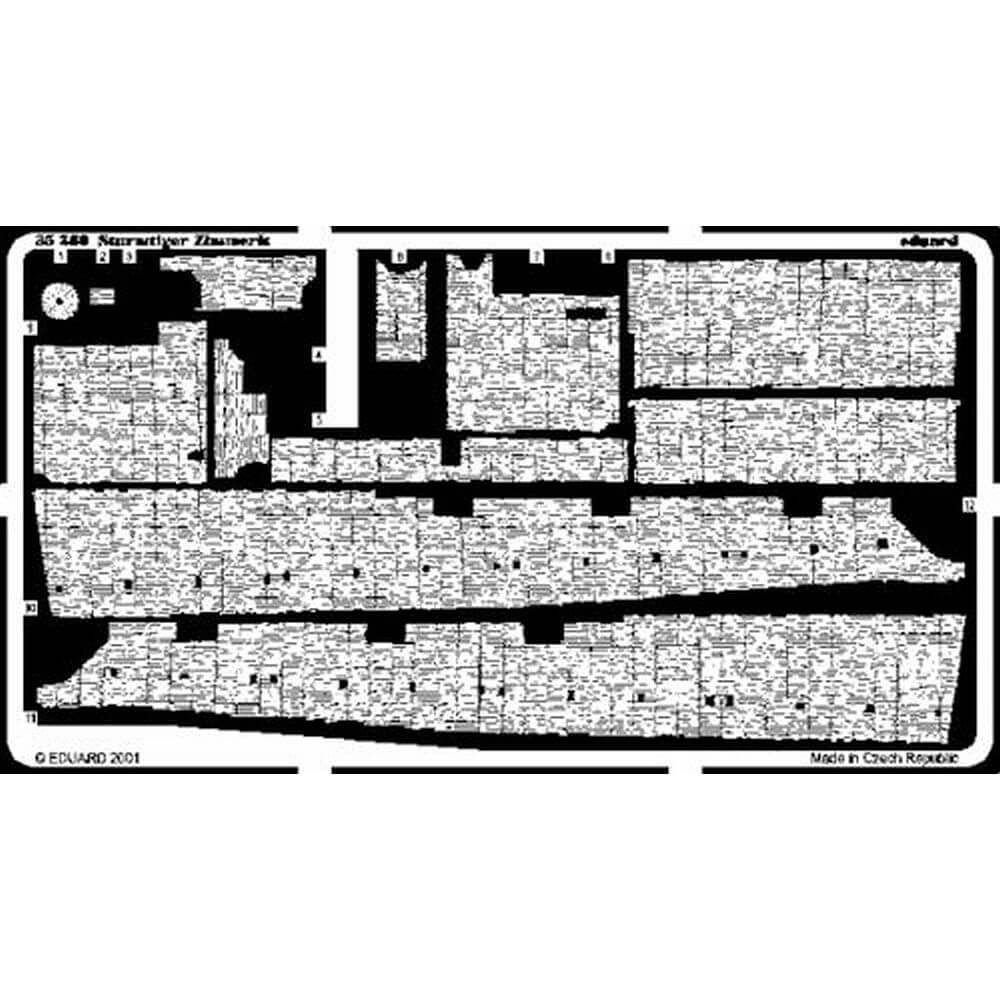 1:35 Sturmtiger Zimmerit for Tamiya 35380 Eduard