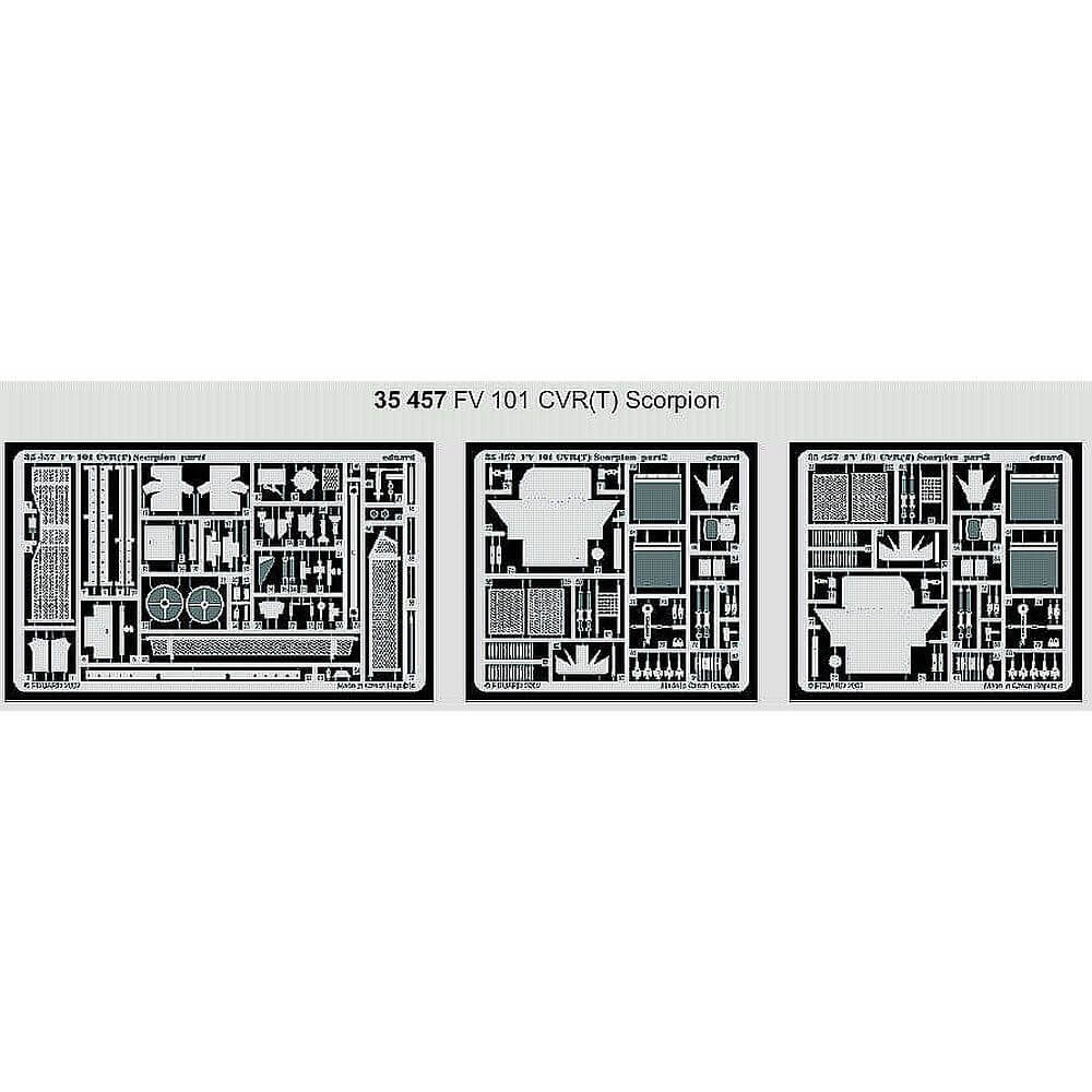 1:35 FV 101 CVR (T) Scorpion Detail Set for AFV Club 35457 Eduard