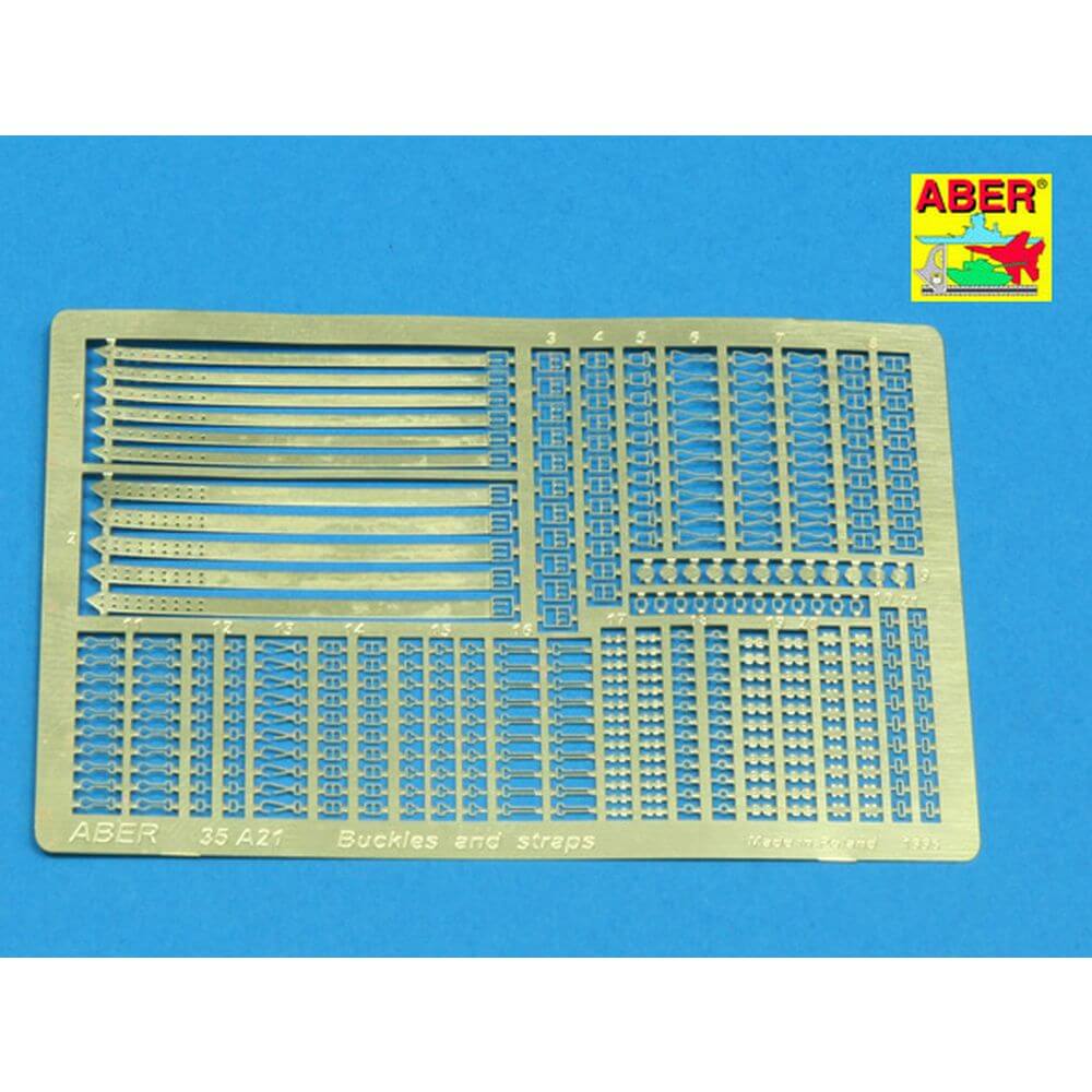 Aber 35 A21 Buckles and Straps Detail Set 1/35 – SGS Model Store
