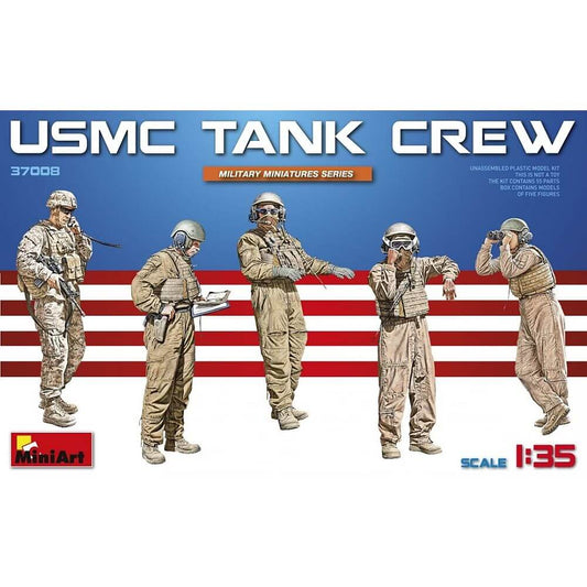 1:35 USMC Tank Crew 37008 MiniArt