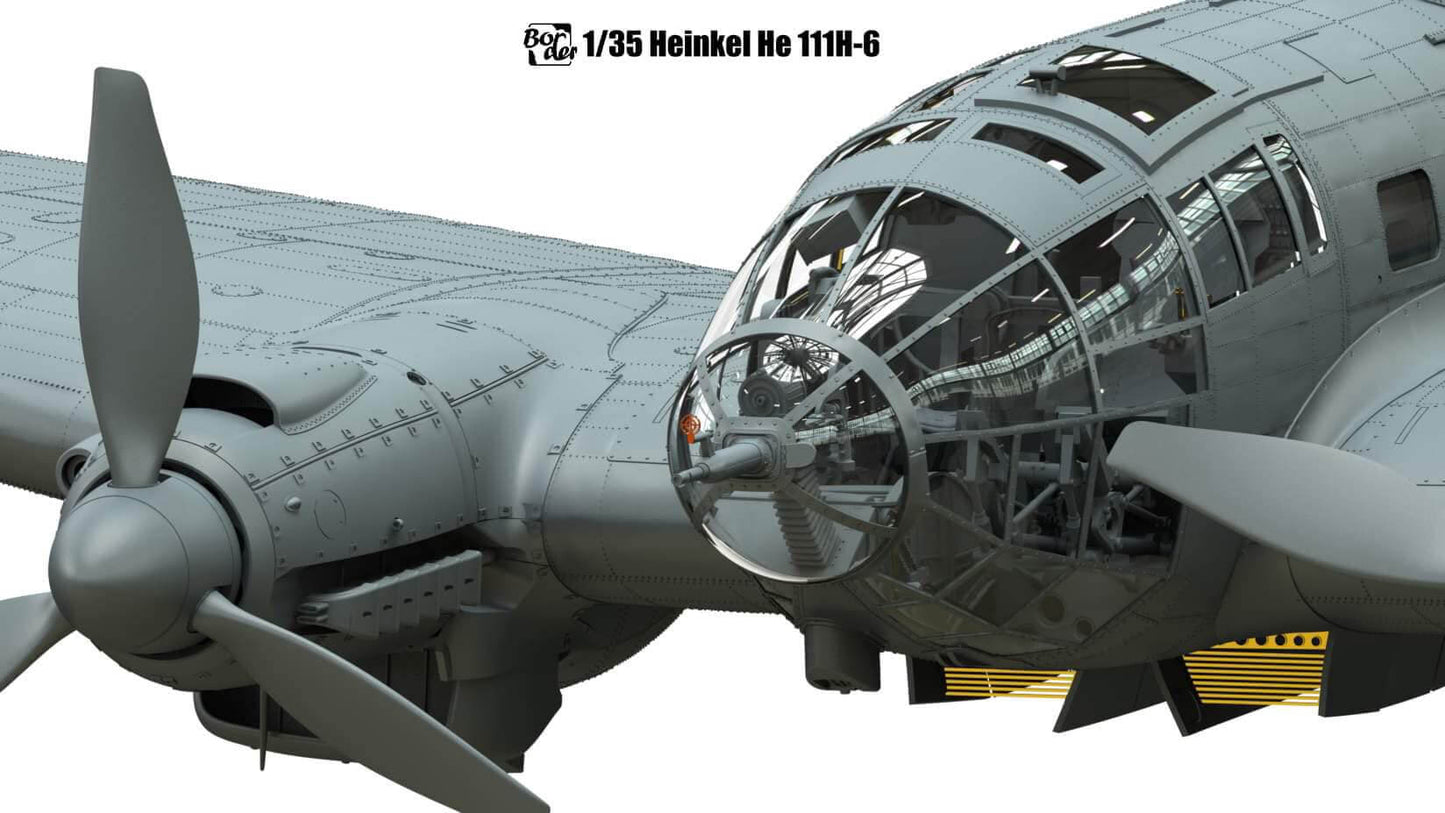 1:35 Heinkel He 111 H-6 BF-XXX Border Model