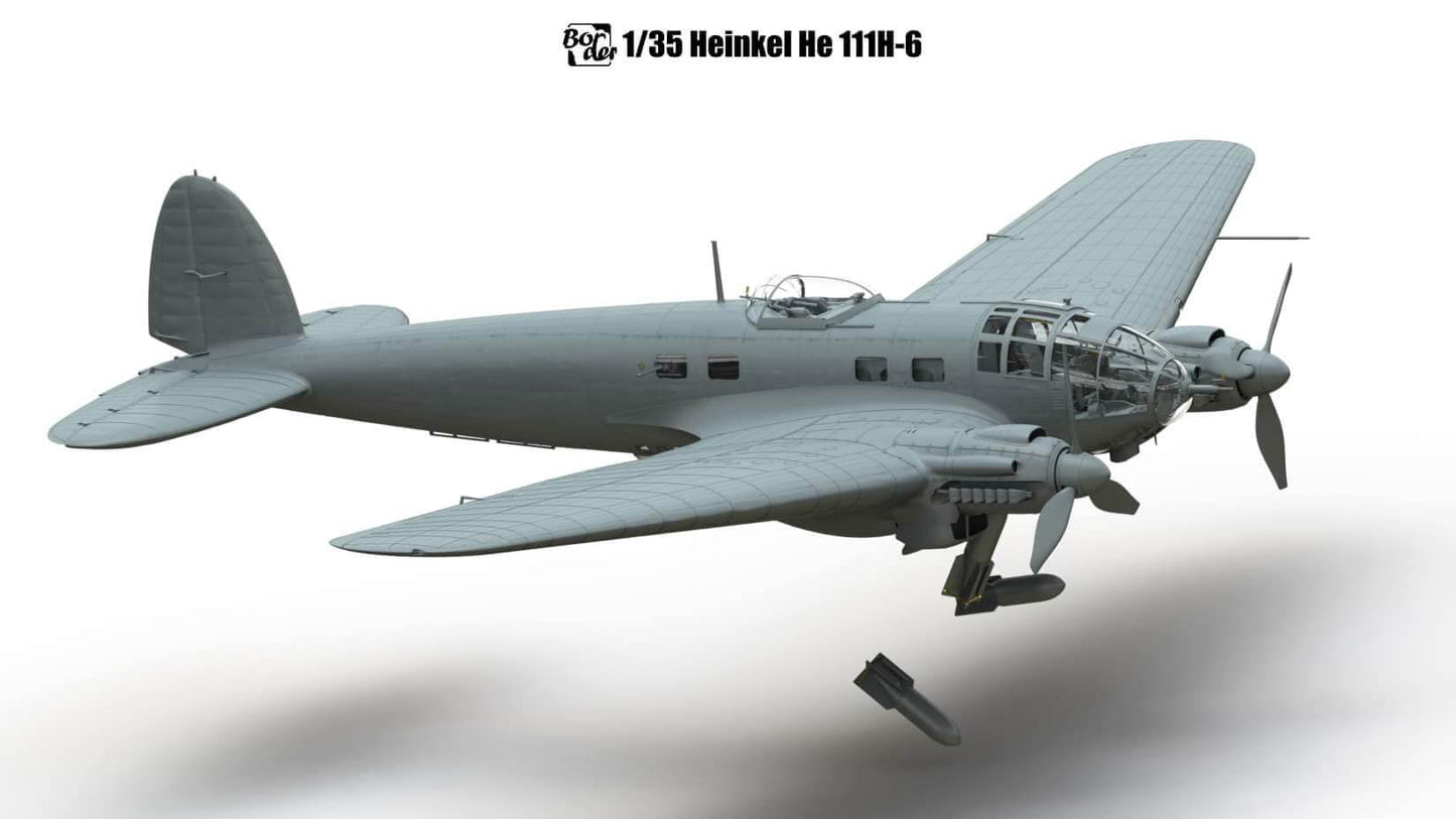 1:35 Heinkel He 111 H-6 BF-XXX Border Model