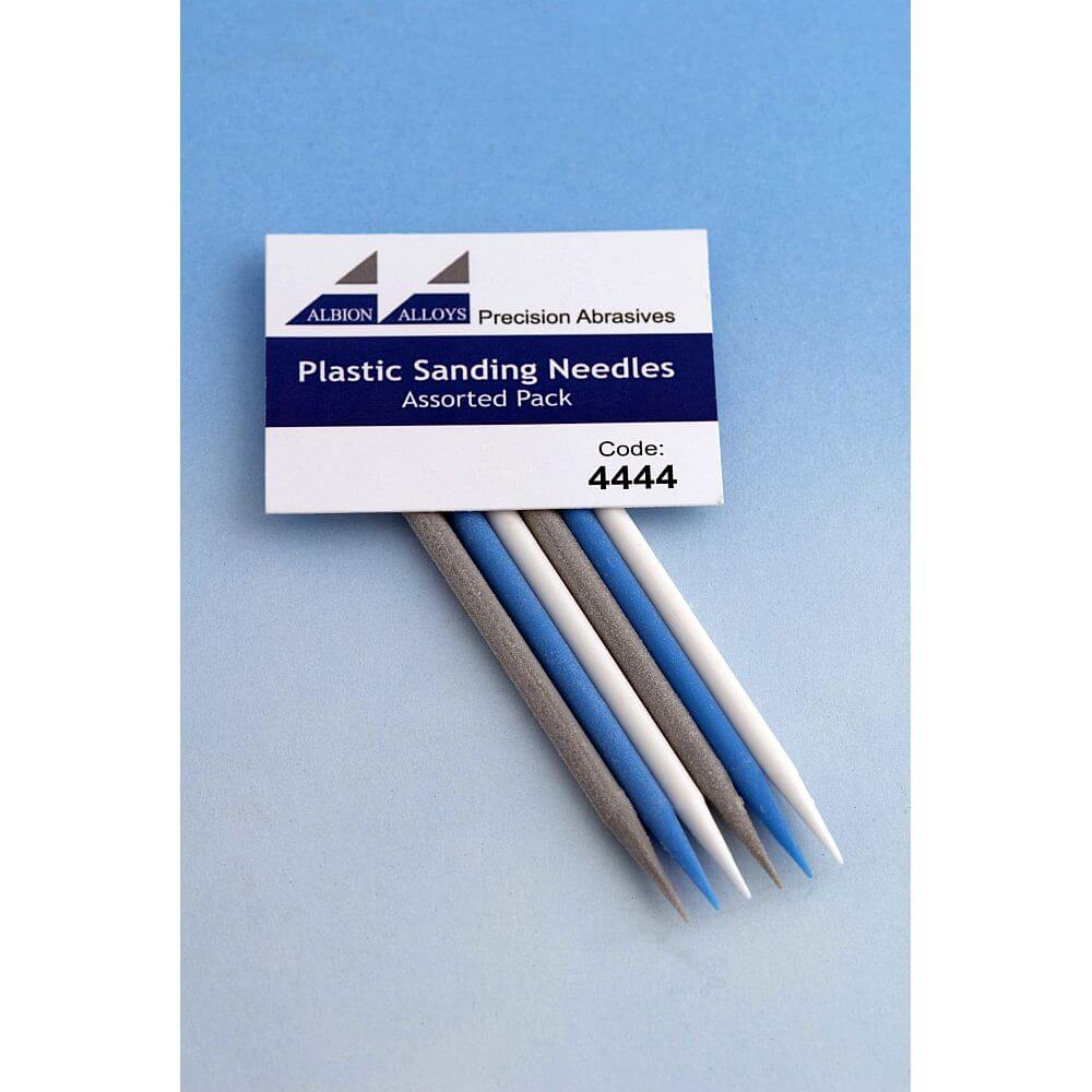 Plastic Sanding Needle - Selection Pack 4444 Albion Alloys