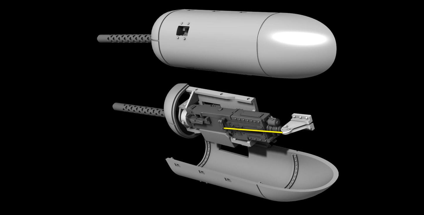 1:48 B-26 Marauder External Gun Pack for ICM 4517 CMK Kits