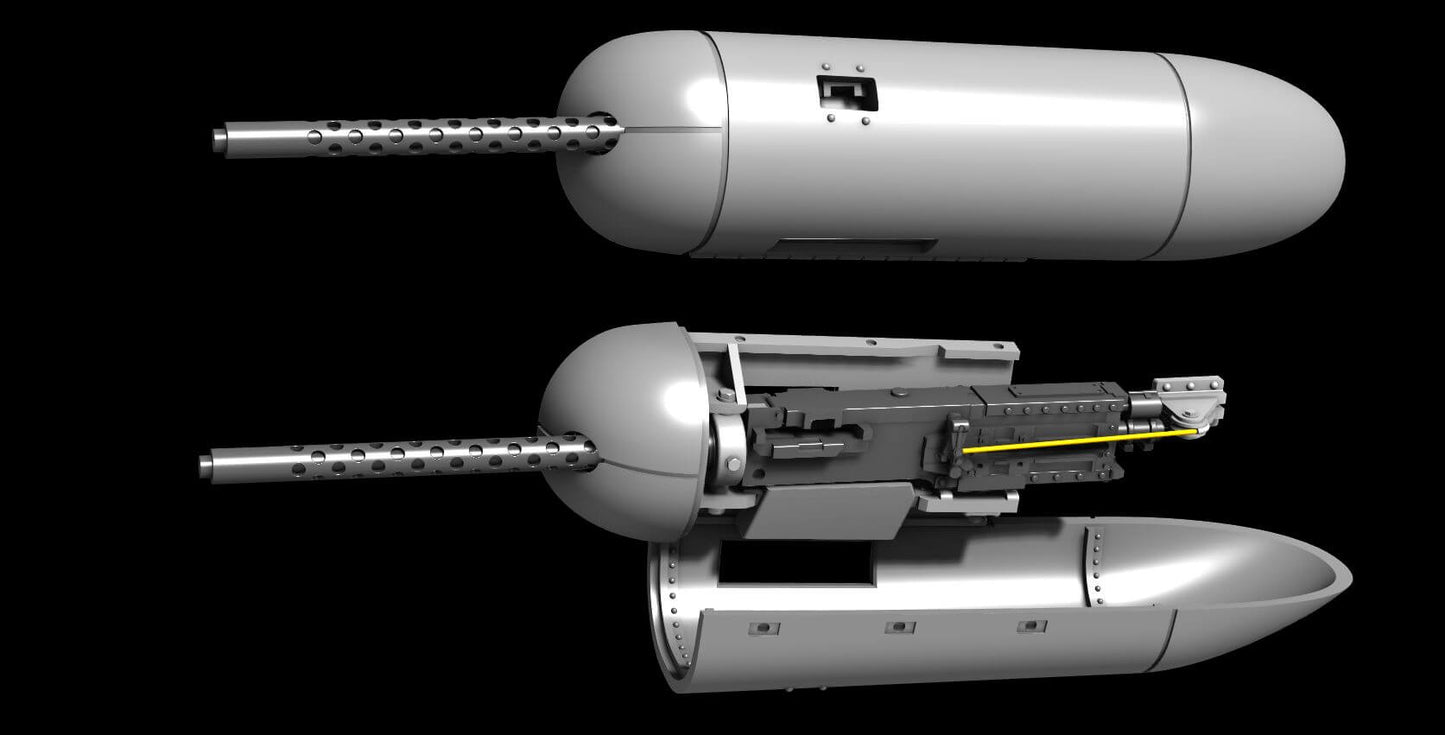 1:48 B-26 Marauder External Gun Pack for ICM 4517 CMK Kits