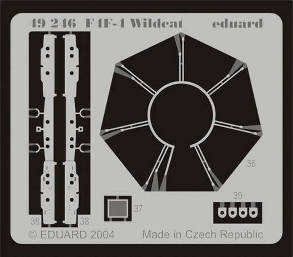 1:48 F4F-4 Wildcat Detail Set for Tamiya 49246 Eduard