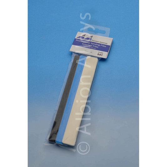 3/4" Professional Sanding File - 3 Piece Selection Pack 541 Albion Alloys