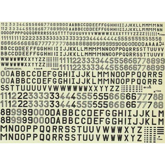 1:72 Armée de l'Air Moderne: French Air Force Black Codes No. 63 Modeldecal