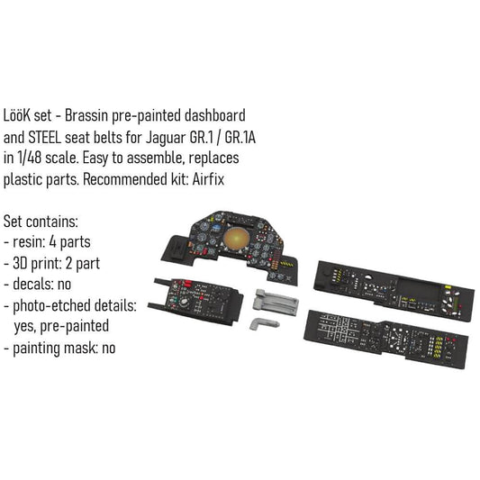 1:48 SEPECAT Jaguar GR.1 / GR.1A - LööK for Airfix 644323 Eduard