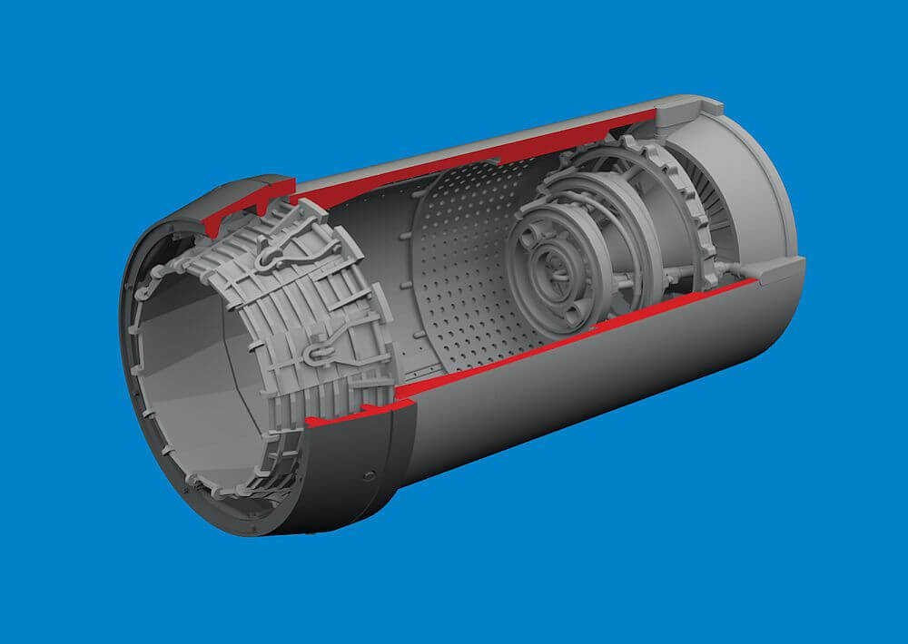 1:48 Jaguar GR.1 Exhaust Nozzles PRINT for Airfix 6481141 Eduard