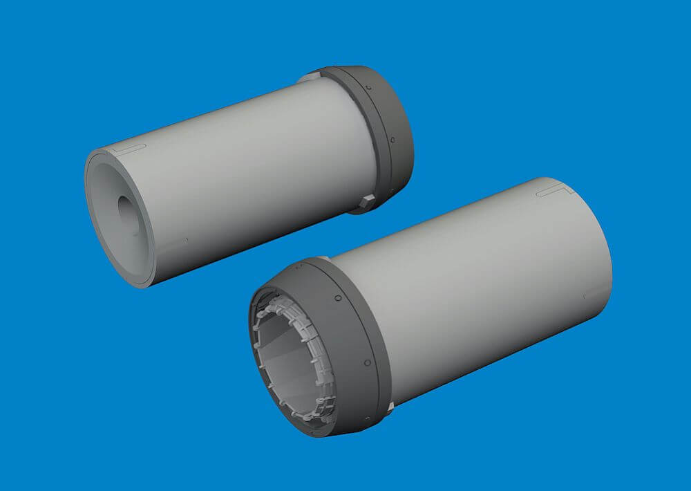 1:48 Jaguar GR.1 Exhaust Nozzles PRINT for Airfix 6481141 Eduard