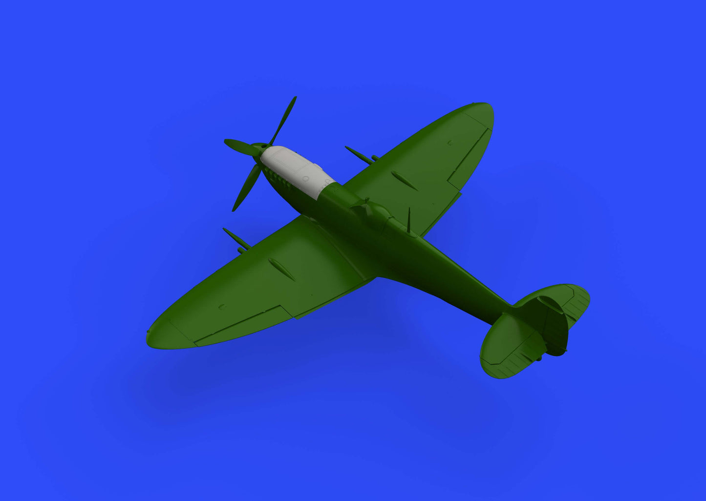 1:48 Spitfire Mk.XVI top cowl 648307 Eduard Brassin