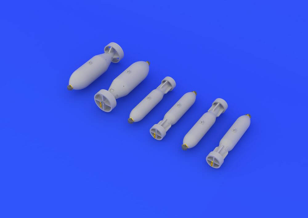 1:72 British WW2 bombs 672033 Eduard Brassin