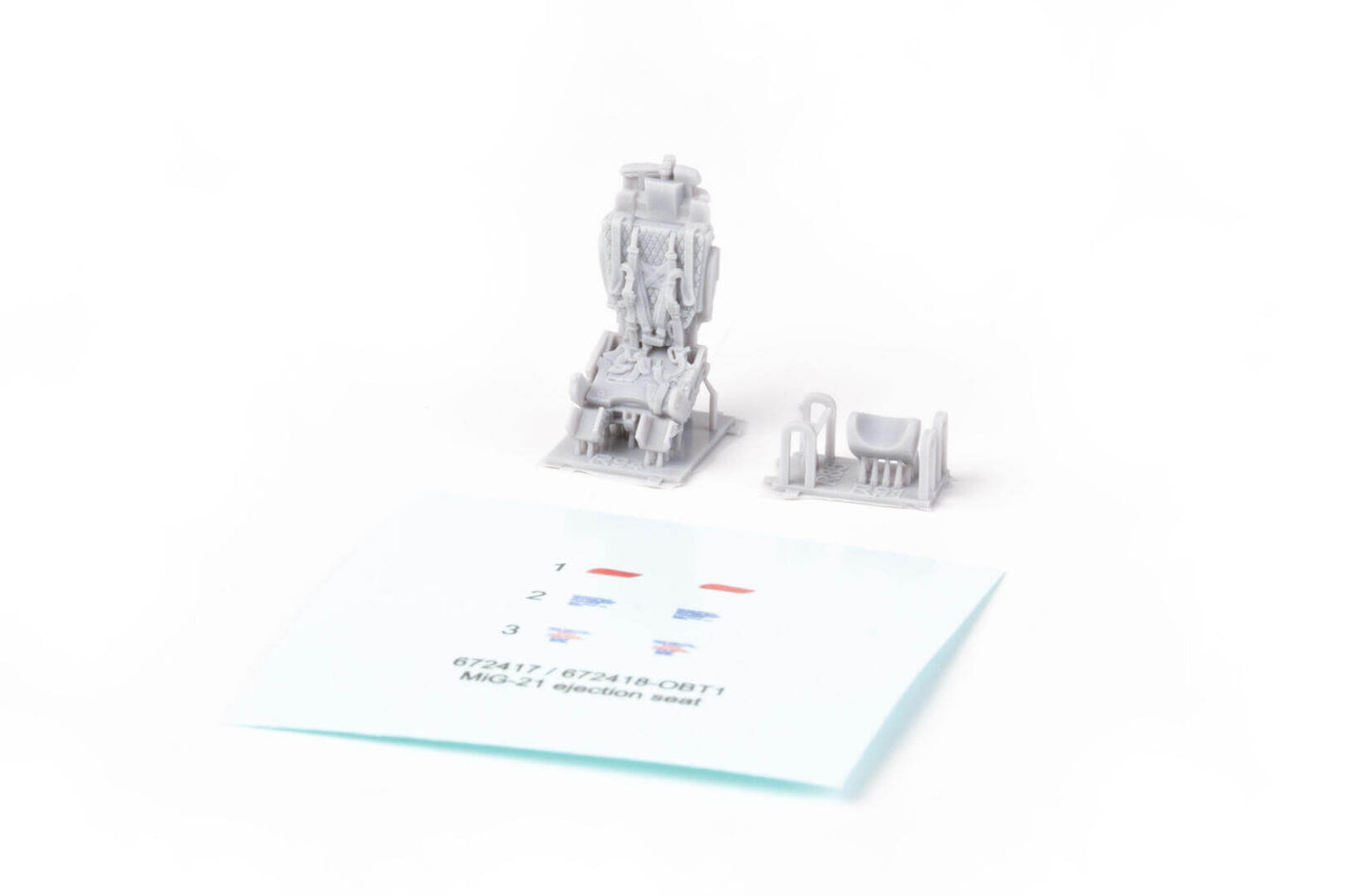 1:72 MiG-21 seat w/ integral belt for Eduard 672418 Eduard