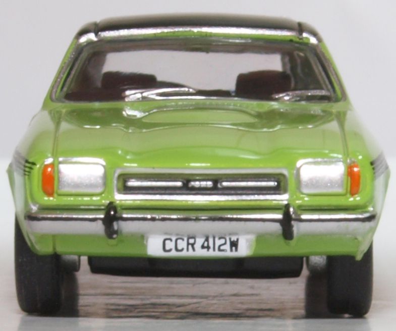 Oxford Diecast 76CPR001 Ford Capri Mk2 Lime Green Only Fools & Horses 1:76