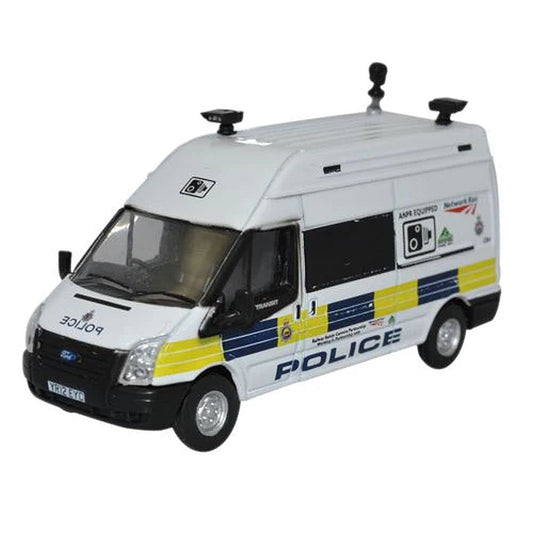 Oxford Diecast 76FT026 Ford Transit LWB High Network Rail Speed Camera 1:76 Scale