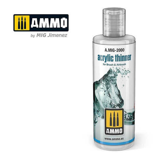 60ml Acrylic Thinner A.MIG-2000 Ammo