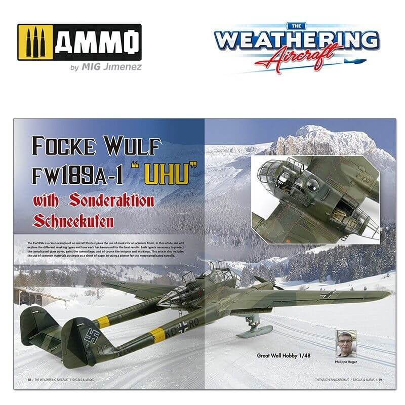 The Weathering Aircraft 17 - Decals & Masks A.MIG-5217 Ammo