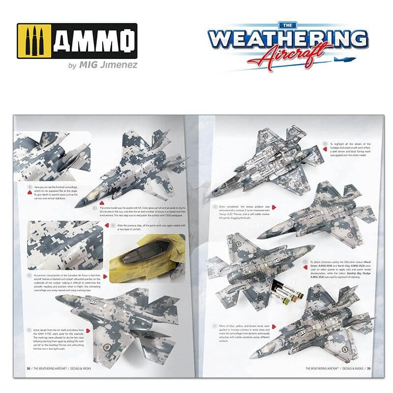 The Weathering Aircraft 17 - Decals & Masks A.MIG-5217 Ammo