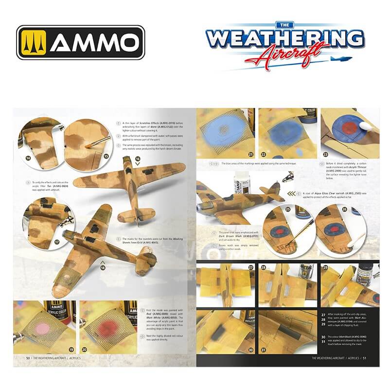 The Weathering Aircraft 25 - Acrylics A.MIG-5225 Ammo