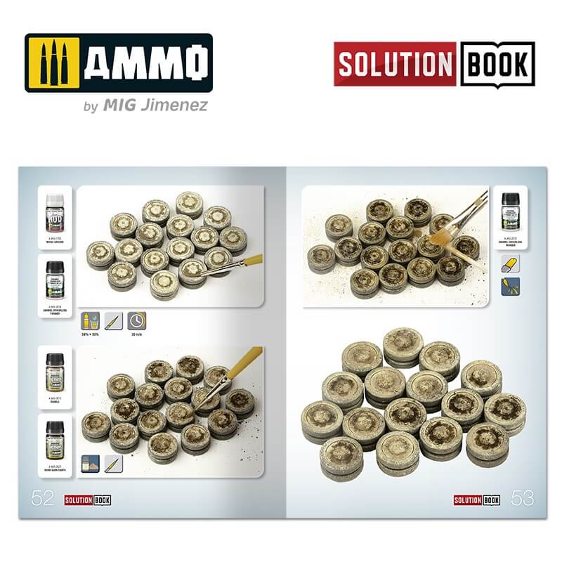 Solution Book 21 How to Paint WWII German Mid-War Vehicles A.MIG-6527