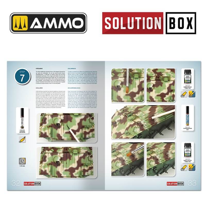 Solution Book 23 How to Paint WWII German Late War Vehicles A.MIG-6529