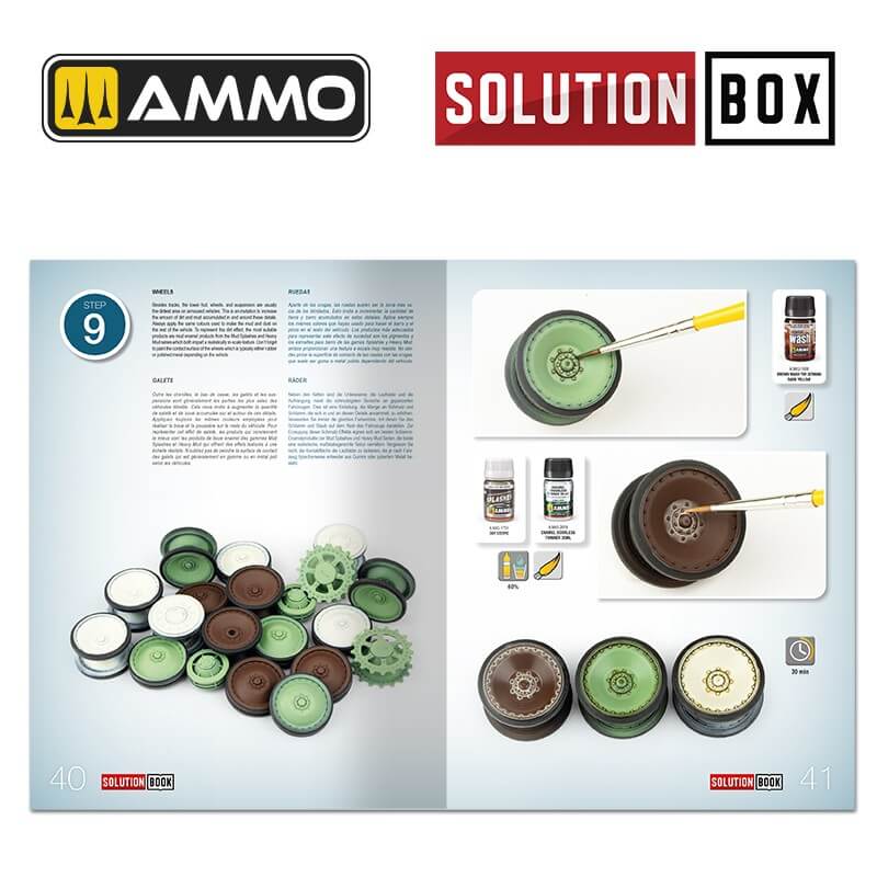 Solution Book 23 How to Paint WWII German Late War Vehicles A.MIG-6529