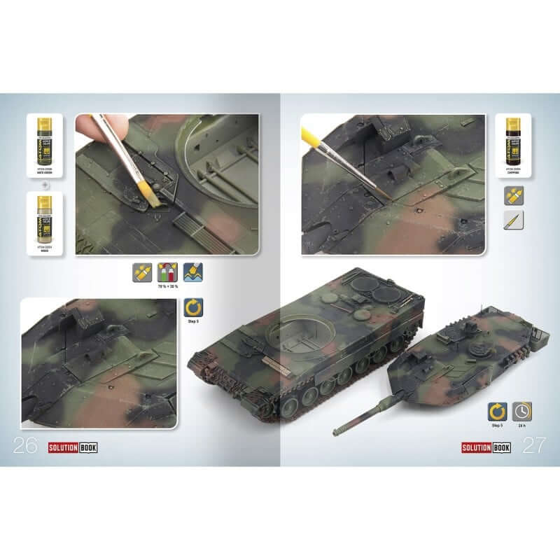 Solution Book 26 How to Paint NATO & Bundeswehr Vehicles A.MIG-6531