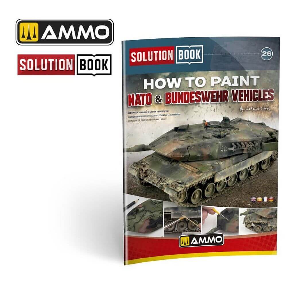 Solution Book 26 How to Paint NATO & Bundeswehr Vehicles A.MIG-6531