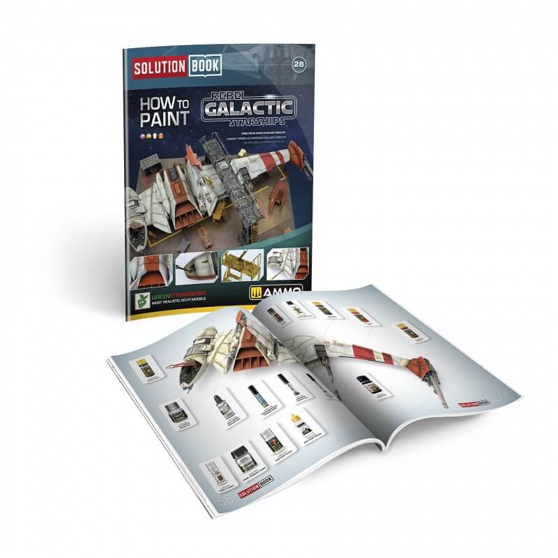 Solution Book 28 How to Paint Rebel Galactic Starships A.MIG-6533