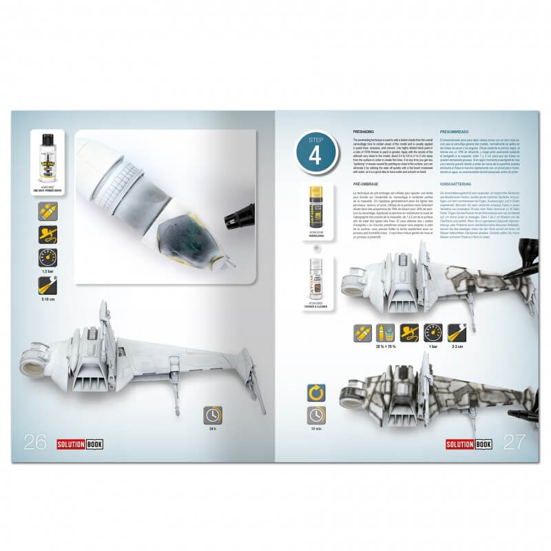 Solution Book 28 How to Paint Rebel Galactic Starships A.MIG-6533