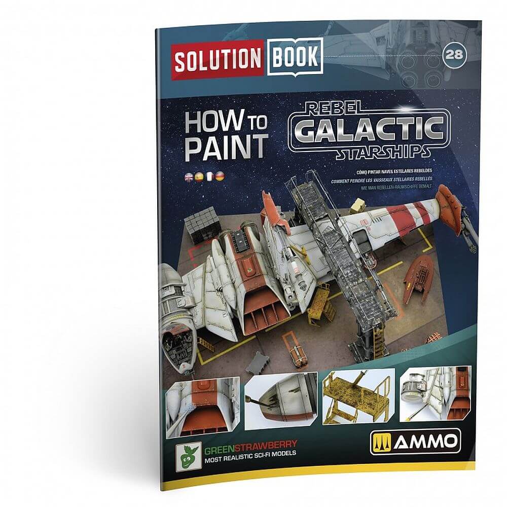 Solution Book 28 How to Paint Rebel Galactic Starships A.MIG-6533