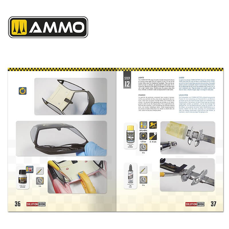 Solution Book 24 How to Paint and Lacquer Scale Cars A.MIG-6604