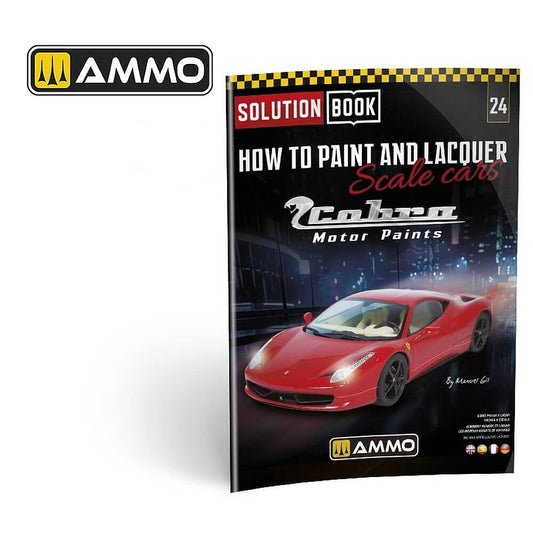 Solution Book 24 How to Paint and Lacquer Scale Cars A.MIG-6604