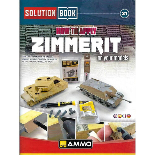 Solution Book 31 How to Apply Zimmerit on your Models A.MIG-6606