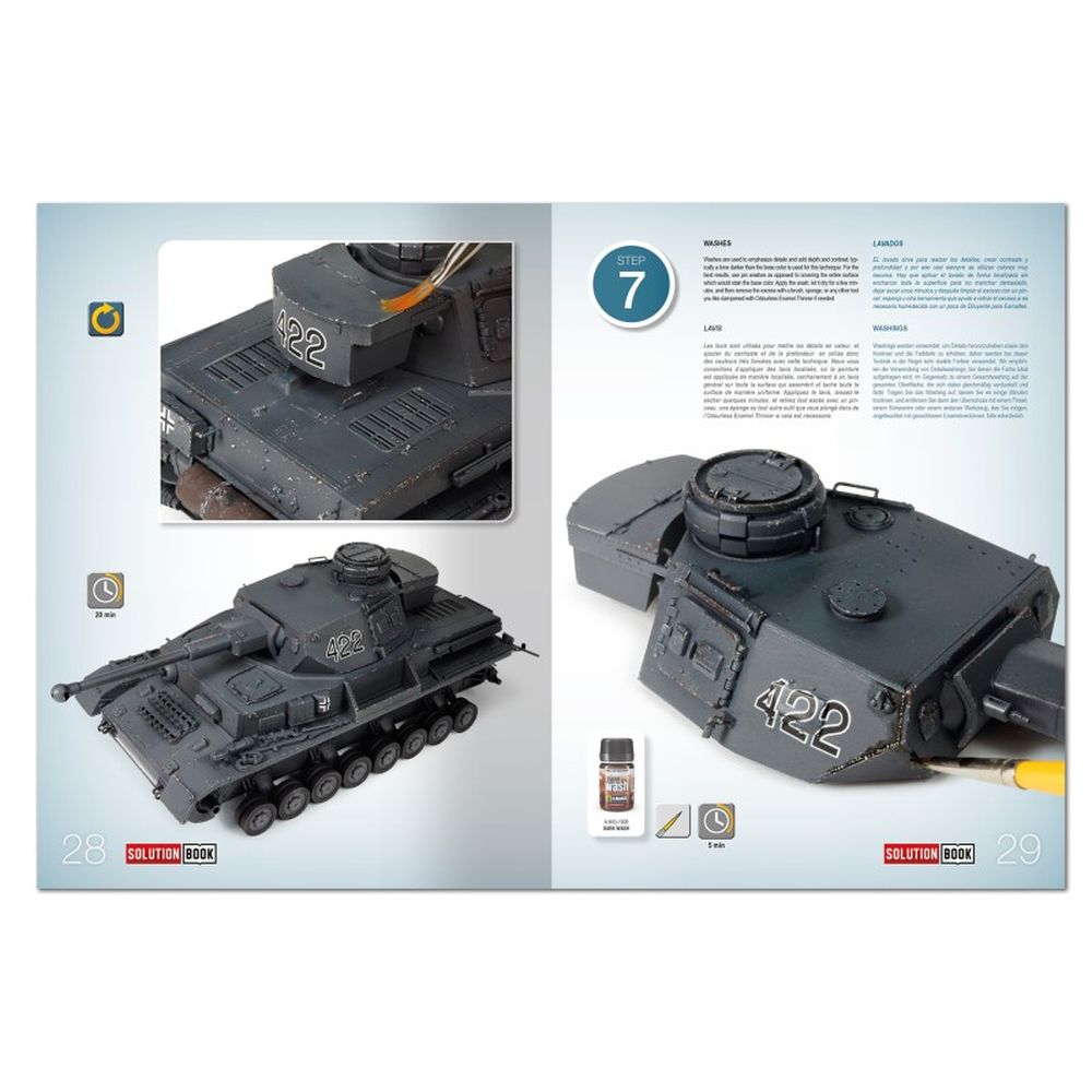 Solution Book 33 How to Paint WWII German Panzer Grey Vehicles Ammo